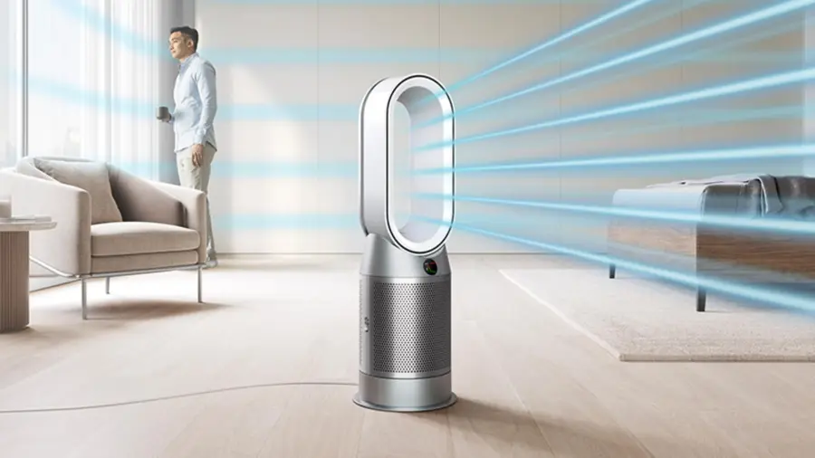 Oczyszczacz powietrza i wentylator z funkcją ogrzewania Dyson Purifier Hot+Cool Autoreact HP7A